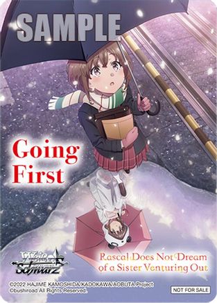 Image of Going First (Rascal Does Not Dream of a Sister Venturing Out) - Rascal Does Not Dream Series