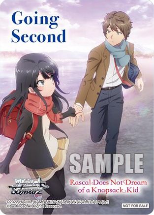 Image of Going Second (Rascal Does Not Dream of a Knapsack Kid) - Rascal Does Not Dream Series