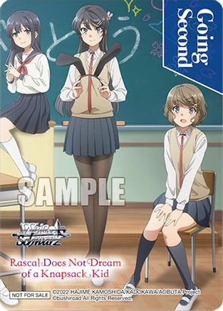 Image of Going Second (Rascal Does Not Dream of a Knapsack Kid) (2) - Rascal Does Not Dream Series