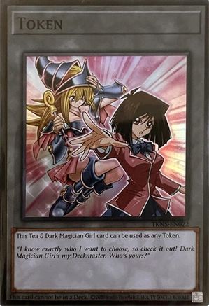 Image of Token: Tea & Dark Magician Girl (TKN5-EN022) - Alliance Insight Unlimited