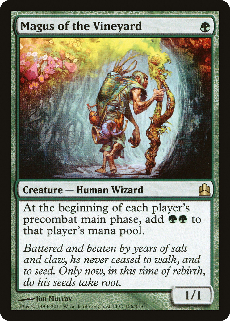 Image of Magus of the Vineyard (CMD-166) - Commander 2011