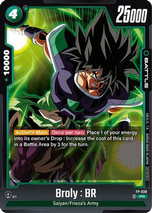 Image of Broly : BR - FP-038 (FP-038) - Rivals Clash Release Event Cards