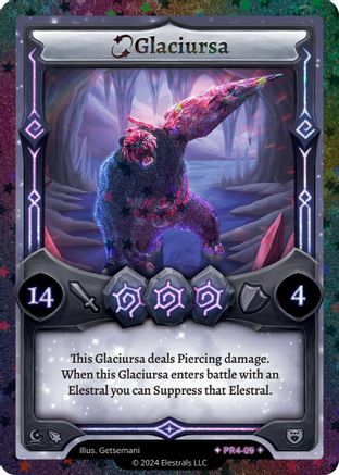 Image of Glaciursa (Stellar) (PR4-09) - Moonrise Promos Reverse Holo