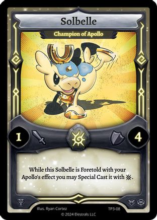 Image of Solbelle - Champion of Apollo (TP3-08) - Organized Play Series 3