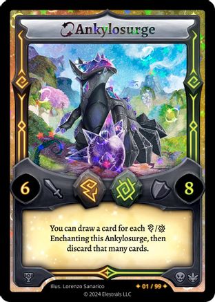 Image of Ankylosurge (Serialized)  - Organized Play Series 3 Holo