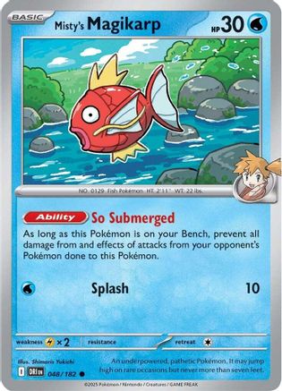 Image of Misty's Magikarp 048  SV10 Destined Rivals - Common