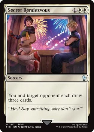 Image of Secret Rendezvous (0217) (FIC-217) - Commander: FINAL FANTASY Foil