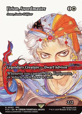Image of Firion, Swordmaster - Sram, Senior Edificer (Showcase) (FCA-003) - FINAL FANTASY: Through the Ages