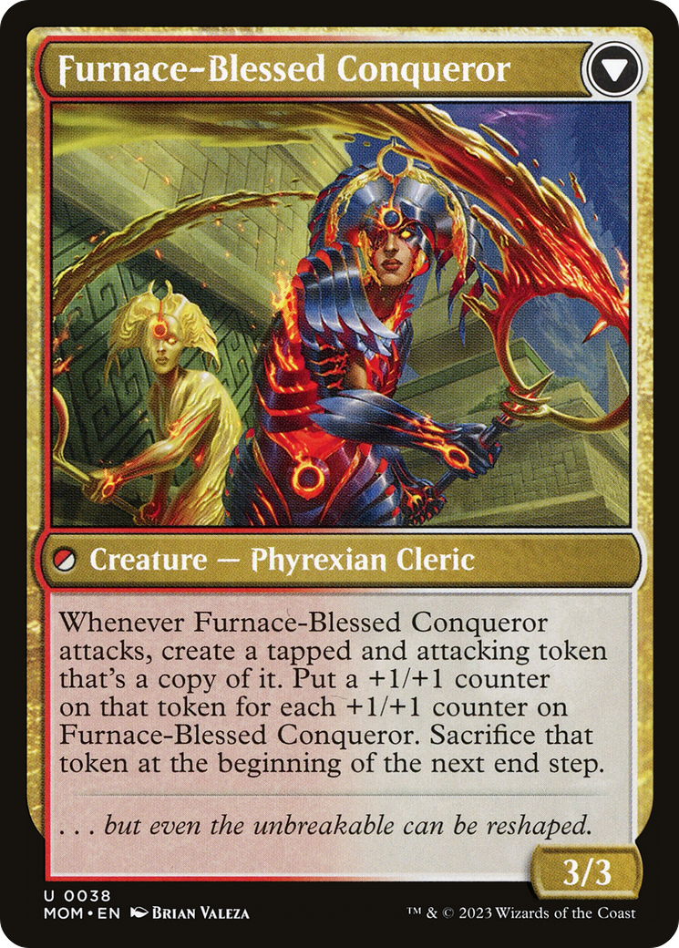 Image of Sun-Blessed Guardian (MOM-038) - March of the Machine Foil