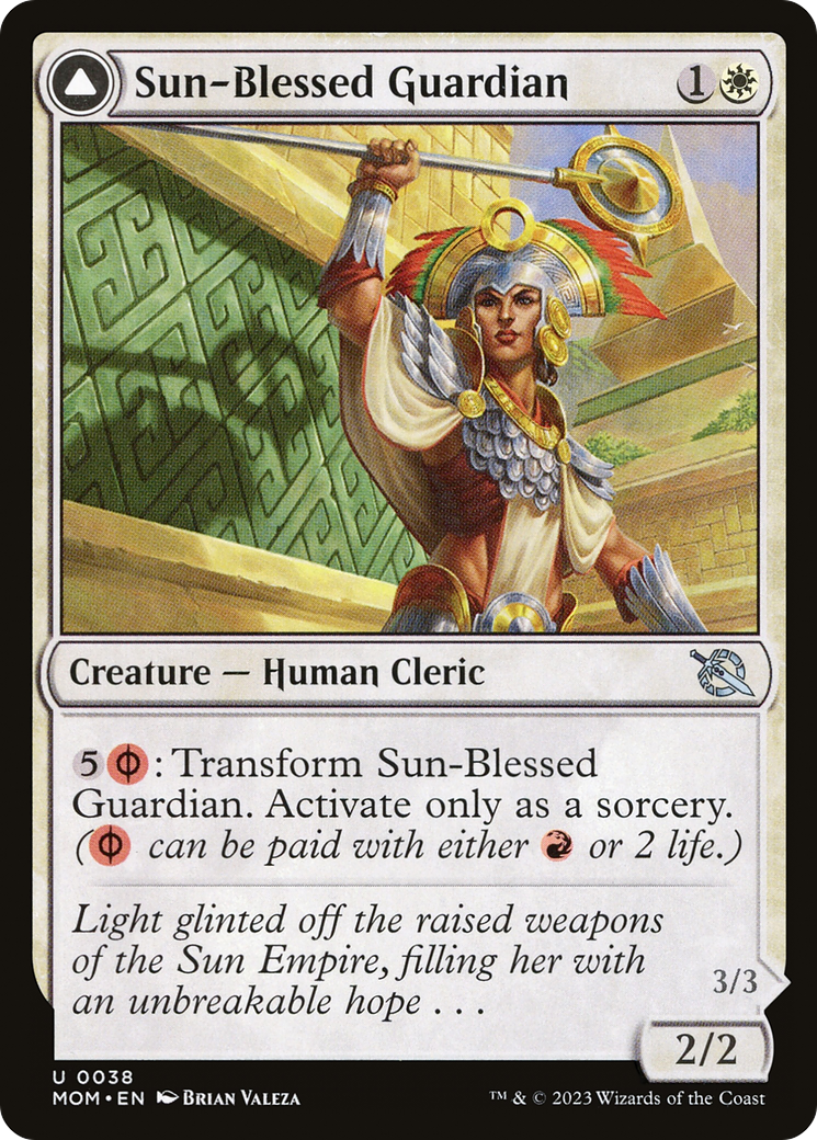 Image of Sun-Blessed Guardian (MOM-038) - March of the Machine