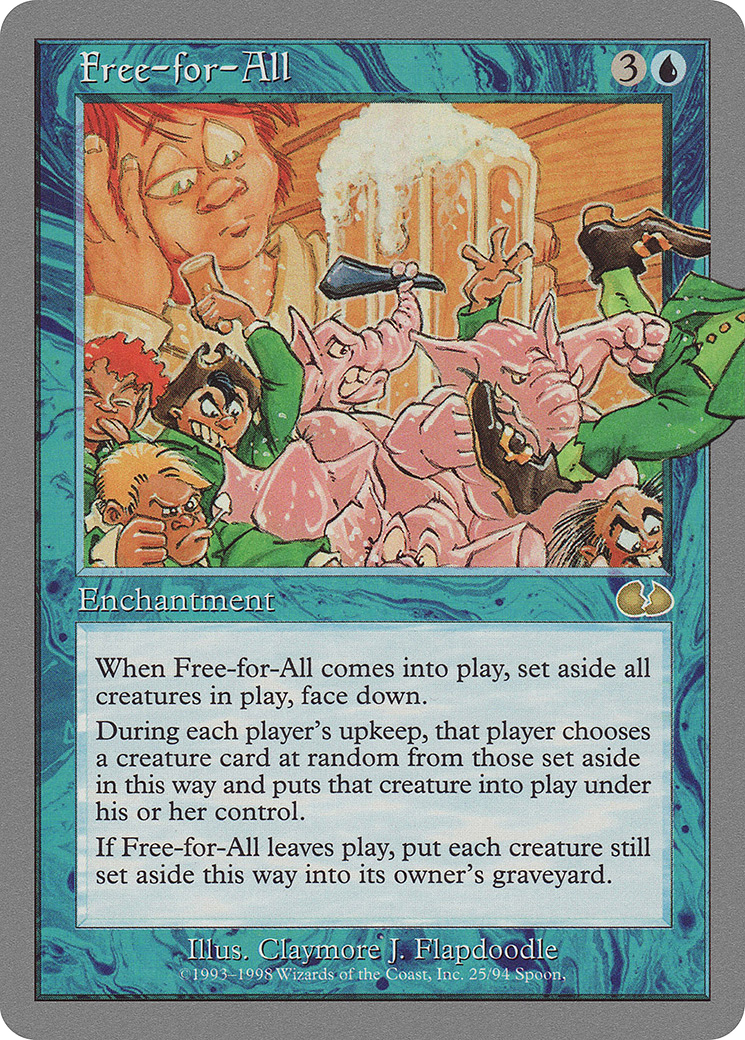 Image of Free-for-All (UGL-025) - Unglued