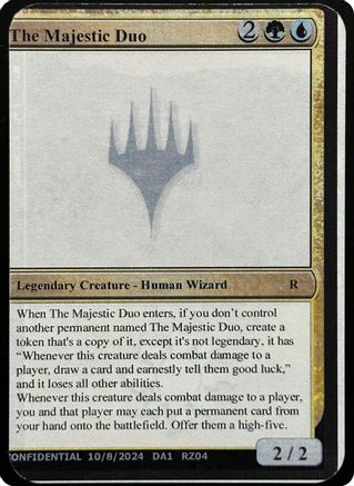 Image of The Majestic Duo (-) - Un-Known Event Playtest Cards
