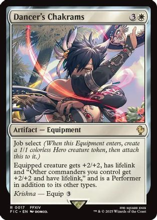Image of Dancer's Chakrams (FIC-017) - Commander: FINAL FANTASY