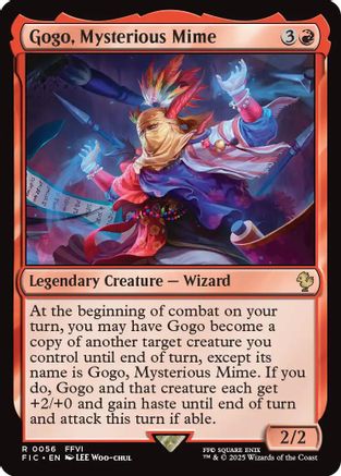 Image of Gogo, Mysterious Mime (FIC-056) - Commander: FINAL FANTASY