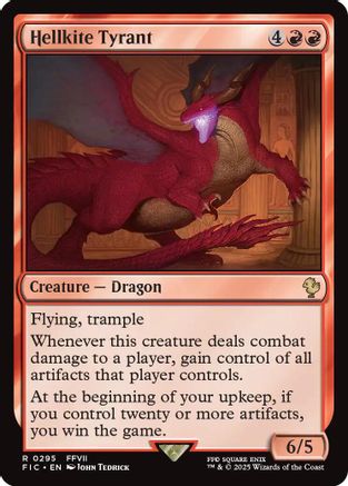 Image of Hellkite Tyrant (FIC-295) - Commander: FINAL FANTASY