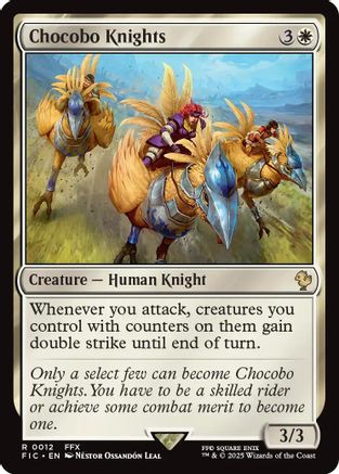 Image of Chocobo Knights (FIC-012) - Commander: FINAL FANTASY