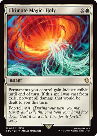 Image of Ultimate Magic: Holy (FIC-032) - Commander: FINAL FANTASY