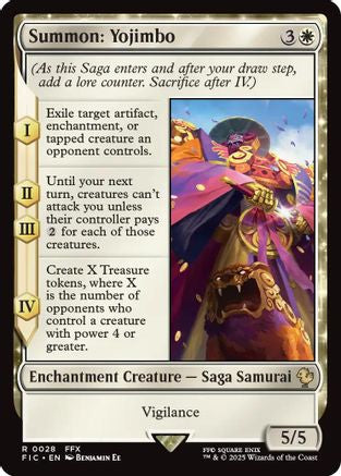 Image of Summon: Yojimbo (FIC-028) - Commander: FINAL FANTASY