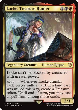 Image of Locke, Treasure Hunter (FIC-087) - Commander: FINAL FANTASY
