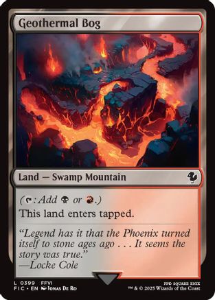 Image of Geothermal Bog (FIC-399) - Commander: FINAL FANTASY