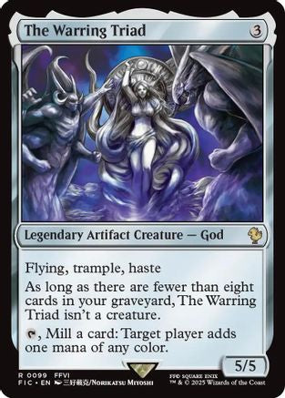 Image of The Warring Triad (FIC-099) - Commander: FINAL FANTASY