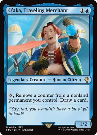 Image of O'aka, Traveling Merchant (FIC-039) - Commander: FINAL FANTASY