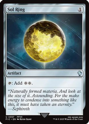 Image of Sol Ring (0357) (FIC-357) - Commander: FINAL FANTASY