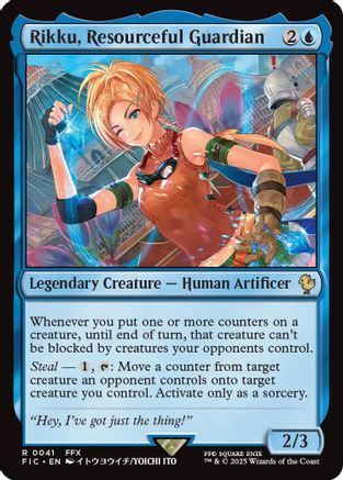 Image of Rikku, Resourceful Guardian (FIC-041) - Commander: FINAL FANTASY