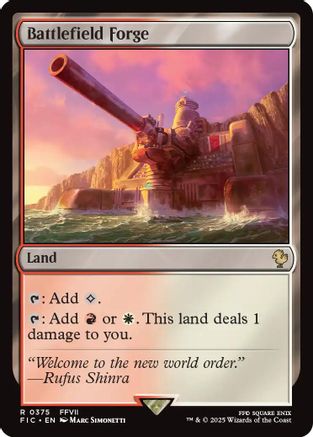 Image of Battlefield Forge (FIC-375) - Commander: FINAL FANTASY