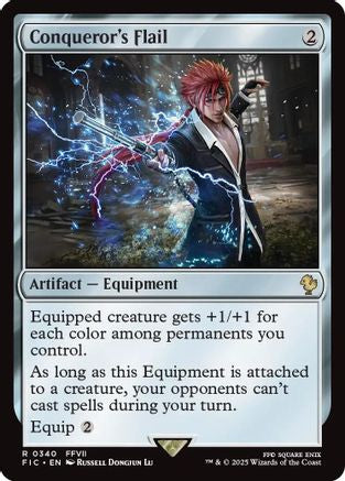 Image of Conqueror's Flail (FIC-340) - Commander: FINAL FANTASY