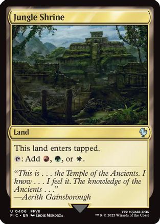 Image of Jungle Shrine (FIC-406) - Commander: FINAL FANTASY