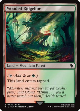 Image of Wooded Ridgeline (FIC-441) - Commander: FINAL FANTASY