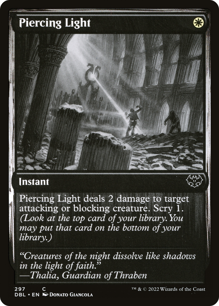 Image of Piercing Light (DBL-297) - Innistrad: Double Feature