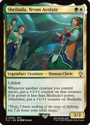 Image of Shelinda, Yevon Acolyte (FIC-094) - Commander: FINAL FANTASY