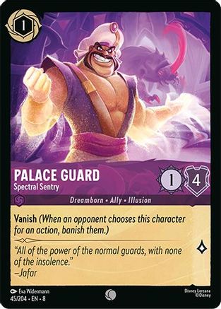Image of Palace Guard - Spectral Sentry (45/204) - Reign of Jafar