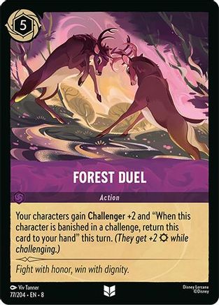 Image of Forest Duel (77/204) - Reign of Jafar