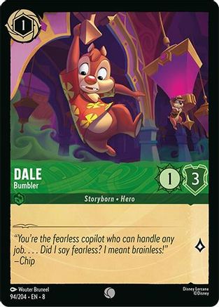 Image of Dale - Bumbler (94/204) - Reign of Jafar Cold Foil