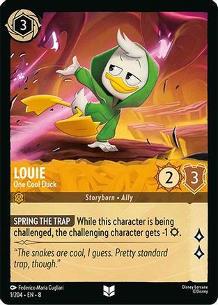 Image of Louie - One Cool Duck (1/204) - Reign of Jafar