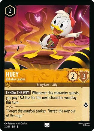 Image of Huey - Reliable Leader (3/204) - Reign of Jafar