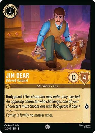 Image of Jim Dear - Beloved Husband (12/204) - Reign of Jafar Cold Foil