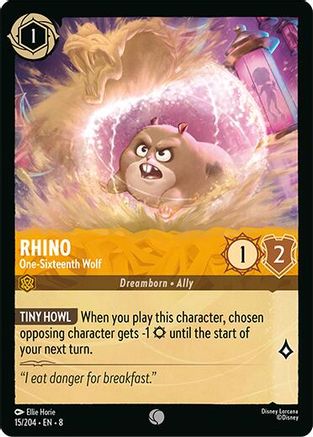 Image of Rhino - One-Sixteenth Wolf (15/204) - Reign of Jafar