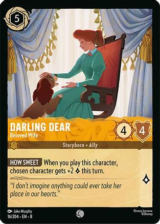 Image of Darling Dear - Beloved Wife (16/204) - Reign of Jafar Cold Foil