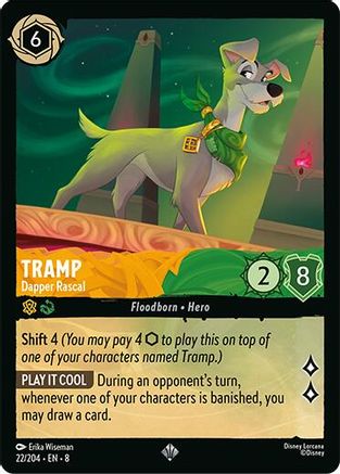 Image of Tramp - Dapper Rascal (22/204) - Reign of Jafar Cold Foil