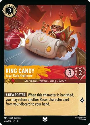 Image of King Candy - Sugar Rush Nightmare (23/204) - Reign of Jafar