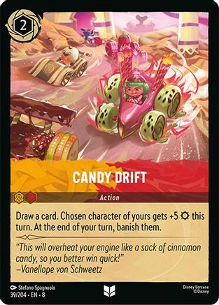 Image of Candy Drift (39/204) - Reign of Jafar Cold Foil