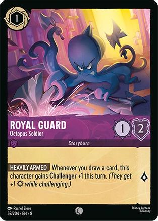 Image of Royal Guard - Octopus Soldier (52/204) - Reign of Jafar