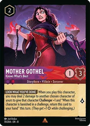 Image of Mother Gothel - Knows What's Best (70/204) - Reign of Jafar