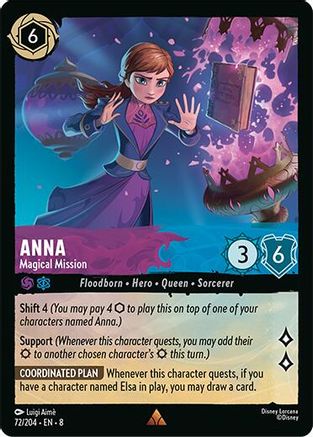 Image of Anna - Magical Mission (72/204) - Reign of Jafar Cold Foil