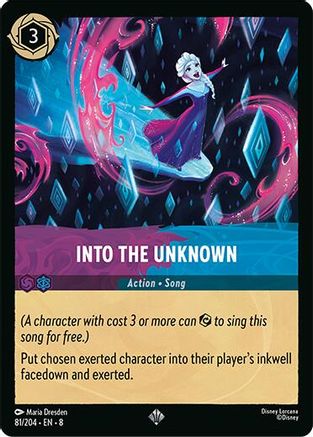 Image of Into the Unknown (81/204) - Reign of Jafar Cold Foil