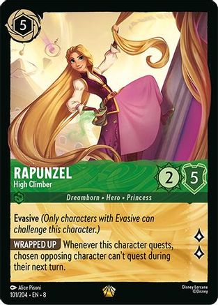 Image of Rapunzel - High Climber (101/204) - Reign of Jafar Cold Foil